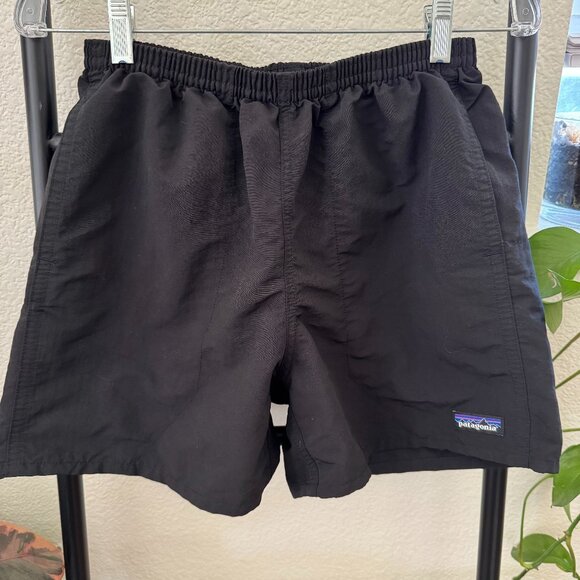 Patagonia Black Baggies 5" Shorts - Picture 2 of 6